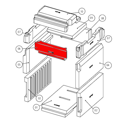 Leda Rubin K16 Vorderstein