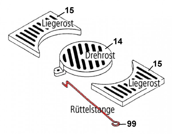 Leda Rubin K19 Rüttelstange